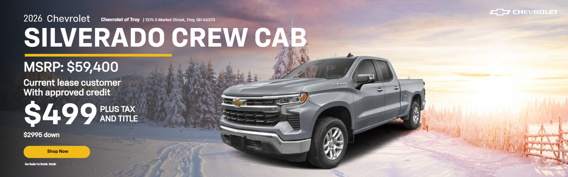 2026 Chevrolet Silverado Crew Cab