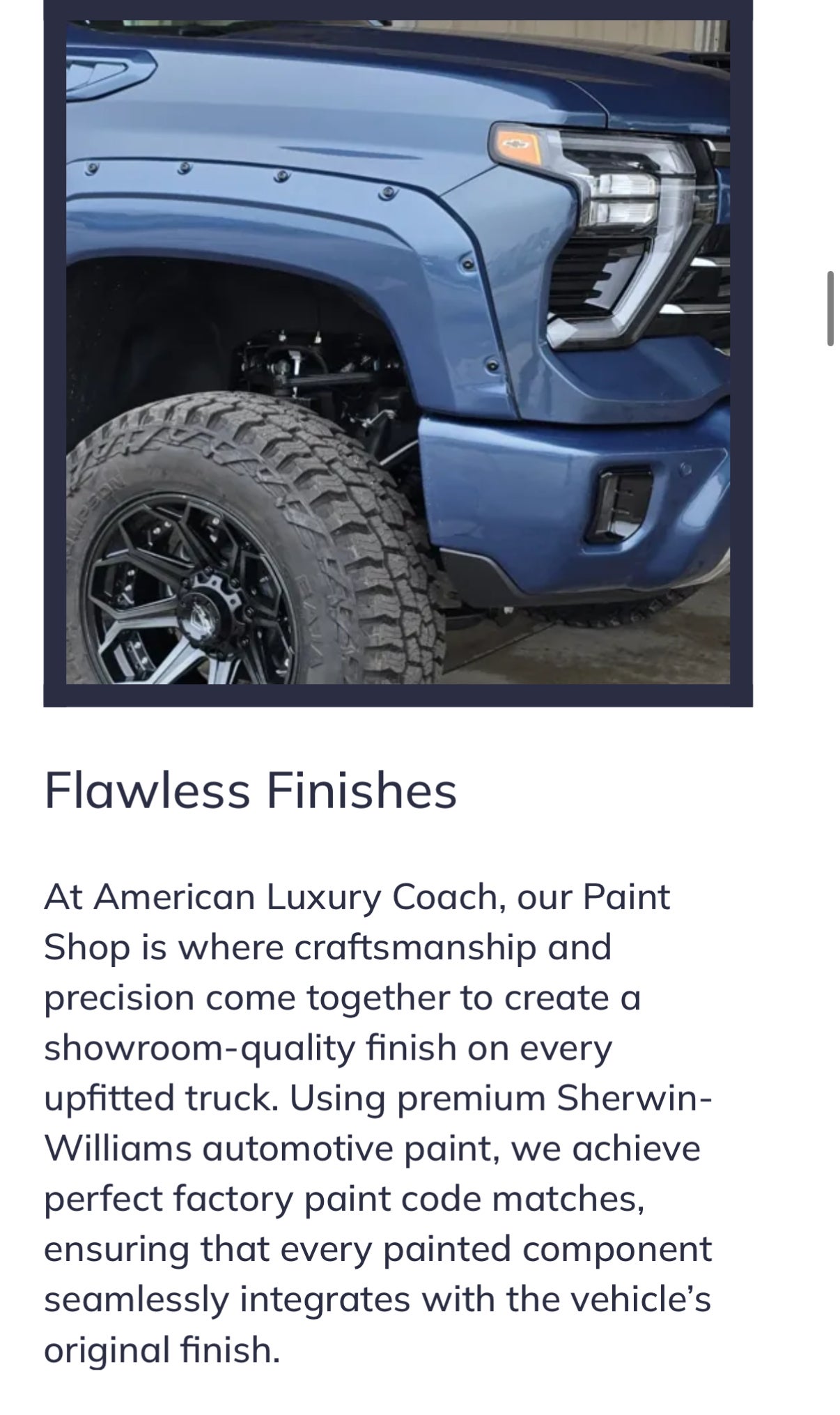 Flawless Finishes