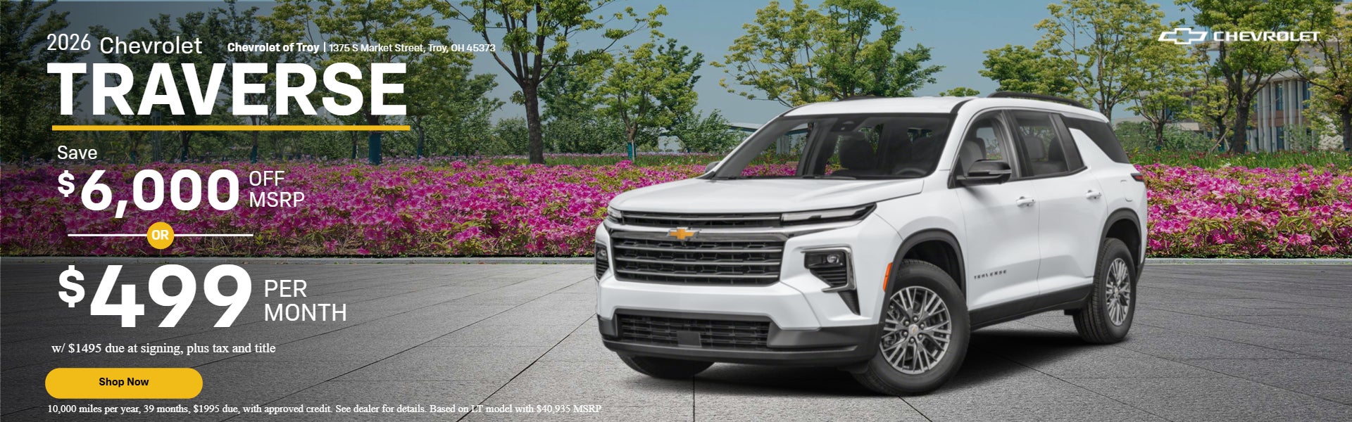 2026 CHEVROLET TRAVERSE