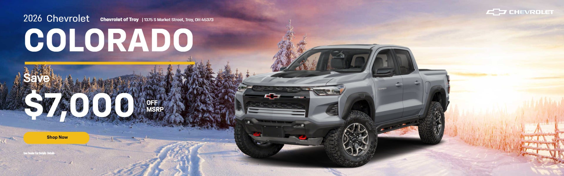 2026 CHEVROLET COLORADO