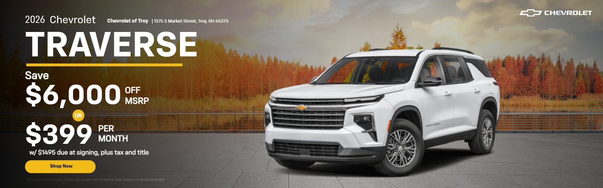 2026 CHEVROLET TRAVERSE