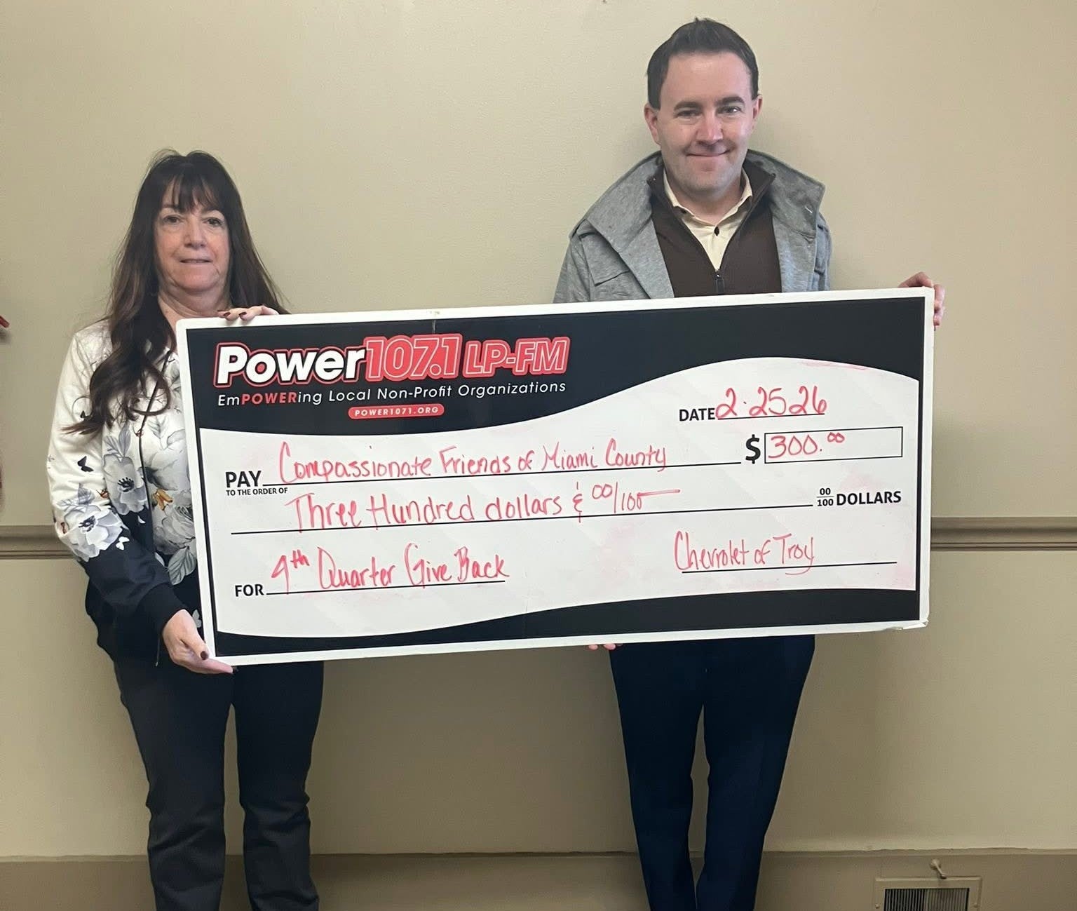 community-donation-event with Chevrolet of Troy