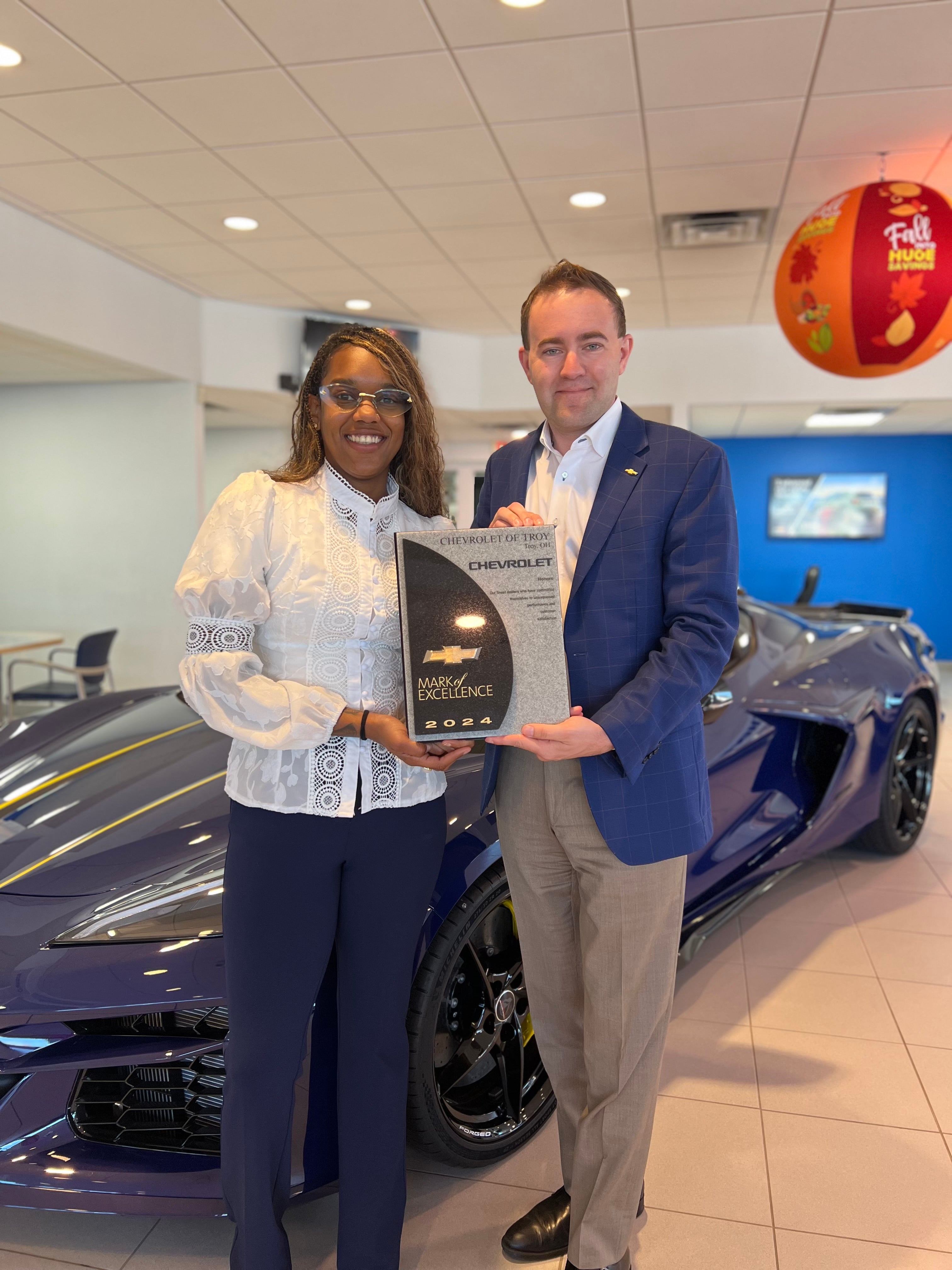 Chevrolet of Troy Mark of Excellence Award 2024