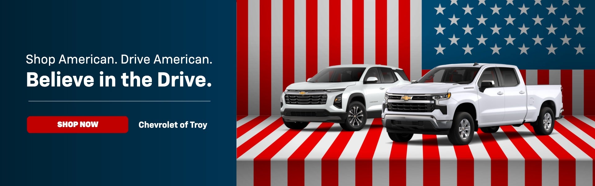 Shop American. Drive American.