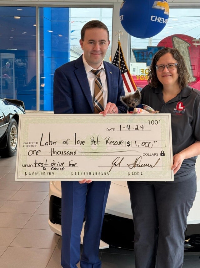 community-donation-event with Chevrolet of Troy