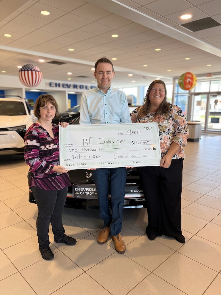 community-donation-event with Chevrolet of Troy