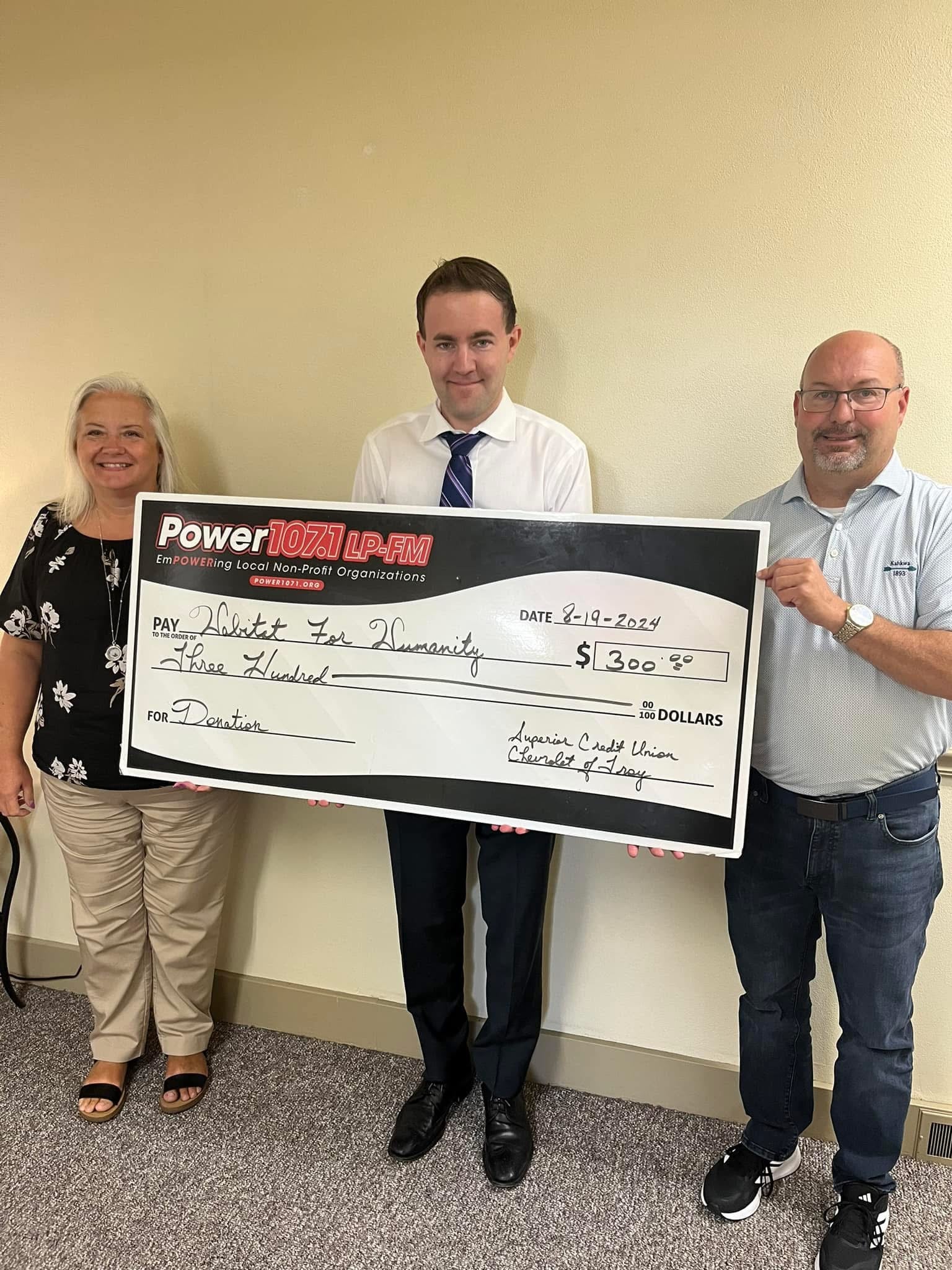 community-donation-event with Chevrolet of Troy