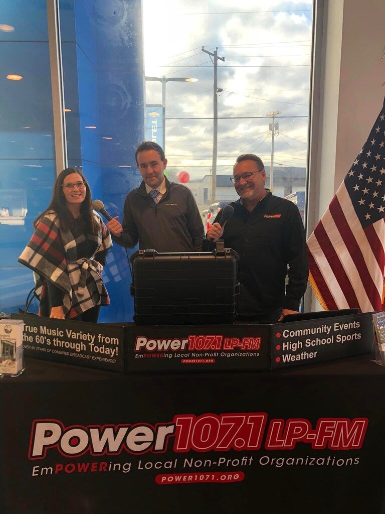 donation event for miami county job and family services group photo Chevrolet of Troy in Troy OH