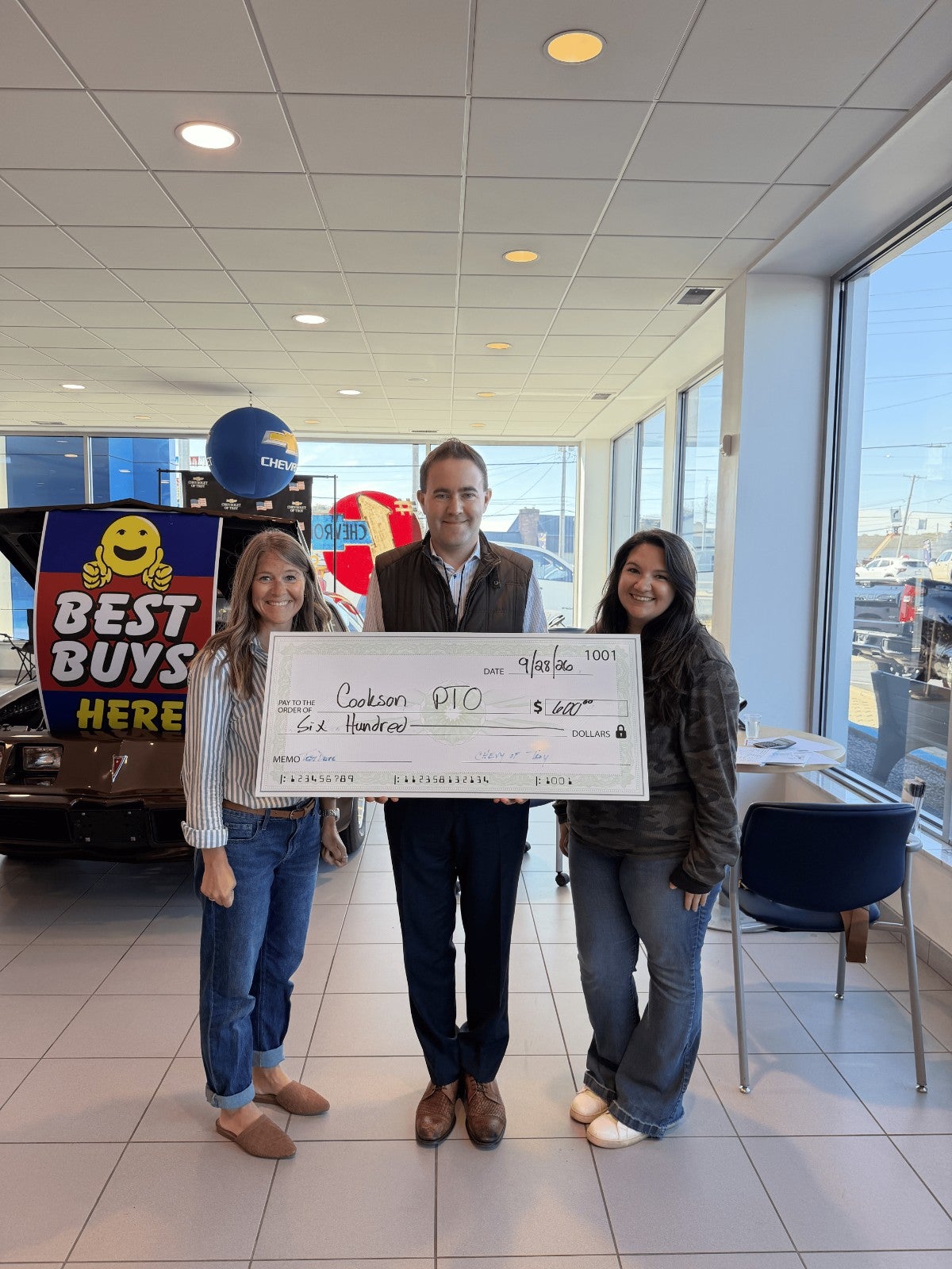 community-donation-event with Chevrolet of Troy